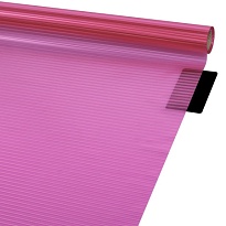 Пленка матовая 58см*10м 65мкр Кристал-Рельеф ярко-розовый