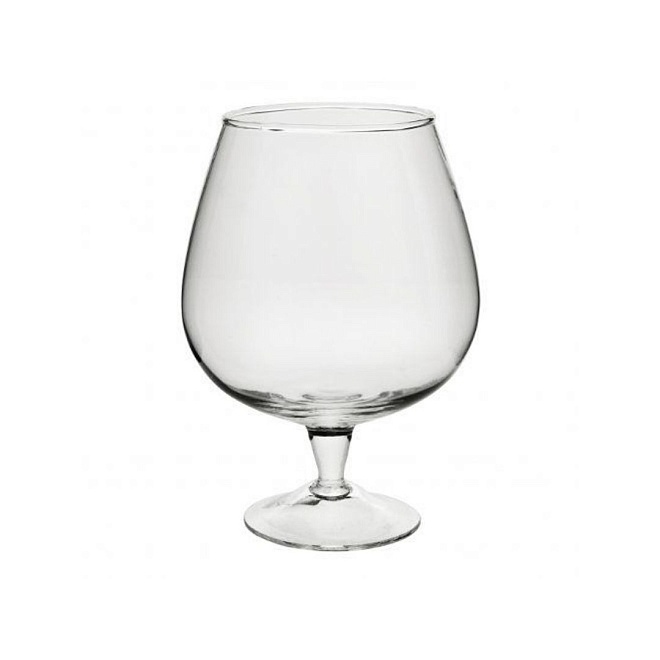 Ваза из стекла Бренди d11,5*h17см 1л