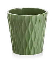 Кашпо Polnix Barcelona d13 h14см керамика зеленый