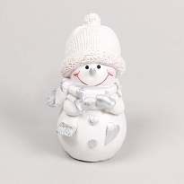 Фигурка декоративная Снеговик 8см 