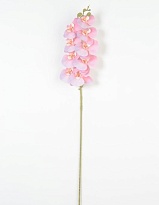 Орхидея искусственная 9 голов h95см розово-сиреневый