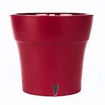 Горшок Дали Софт d22 h20см 5л с вкладкой пластик винный