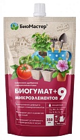 Улучшитель почвы Биогумат+9 микроэлементов 350мл БиоМастер