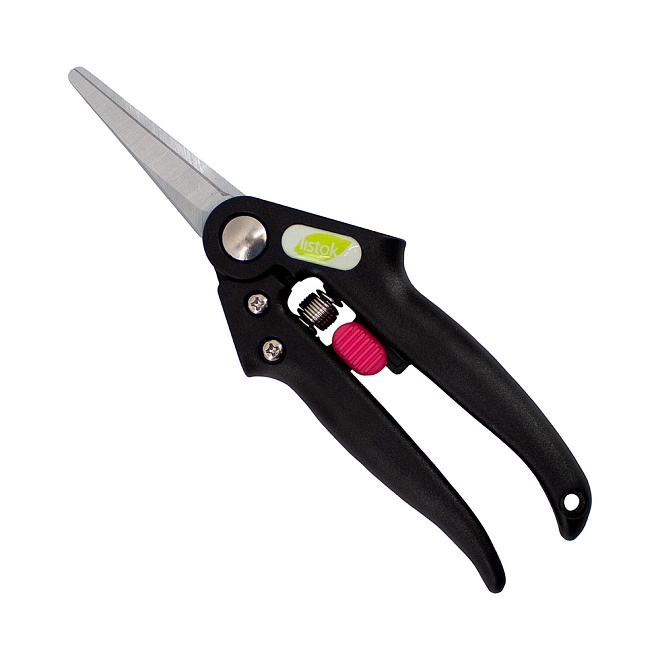 Ножницы Listok 7,5см садовые с фиксатором 