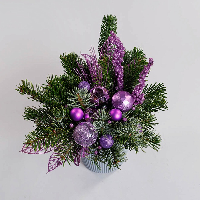 Композиция новогодняя "Вьюга"