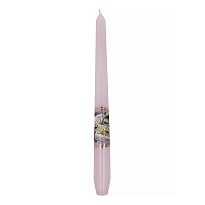 Свеча стержень Bartek, d2,1*h25см аромат лавандовое мыло