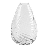 Ваза из стекла Матильда d17*h28см 3,5л текстурная 