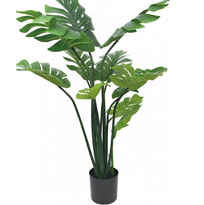 Монстера искусcтвенная h110см зеленый