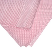 Пленка матовая 52*52см Bubble 10 листов розовый