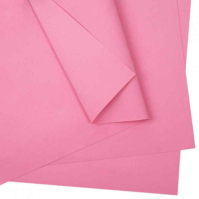 Фоамиран 60*70см 1мм розовый фламинго