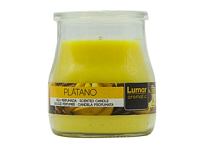 Свеча в стакане Lumar 100г аромат Банан