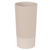 Вазон Версаль d15 h28см 3,75л пластик бежевый