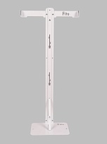 Подставка под фитолампы Fito 1 полка 83см белая
