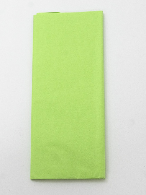 Тишью 50*66см 10л салатовый