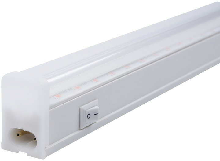 Фитосветильник Uniel линейный 117см выключатель на корпусе полный спектр белый
