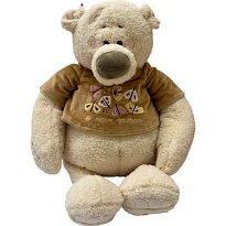 Мягкая игрушка KULT Медведь Тато майке h37см 