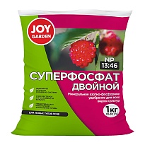 Удобрение минеральное Суперфосфат двойной Joy GARDEN 1кг