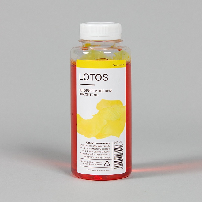 Краска для срезанных цветов 0,95л лимонный