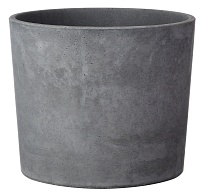 Кашпо Кедр d11 h10см 0,6л бетон