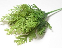 Зелень букет искусственный туи h40см зеленый 