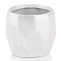 Кашпо Polnix Barcelona d15 h13см керамика белый