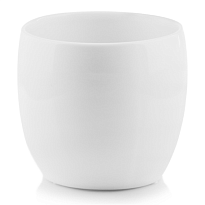 Кашпо миска Polnix Piano d15 h12см керамика белый