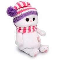 Мягкая игрушка Ли-Ли Baby в вязаном колпаке h20см инд.упак