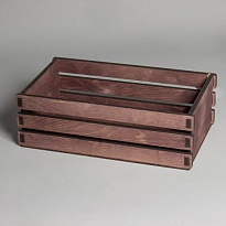 Ящик декоративный 28*16*9см венге