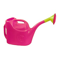 Лейка Listok с рассеивателем 12л розовая