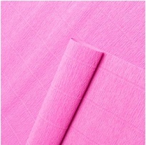 Бумага гофрированная розовый №954 140г/м2, 50*250см