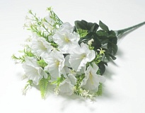 Нарцисс искусственный 12голов h50см белый