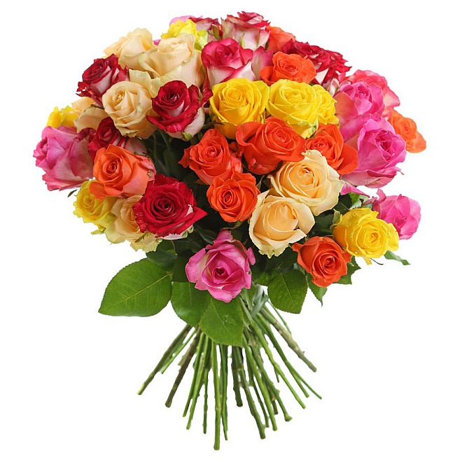 Роза Octoflor Mix дл.35 10 шт