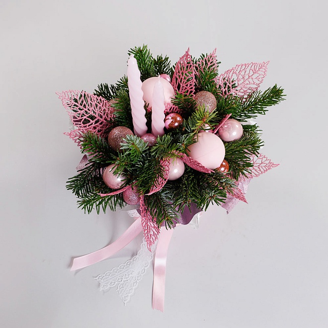 Композиция новогодняя "Мерцание"