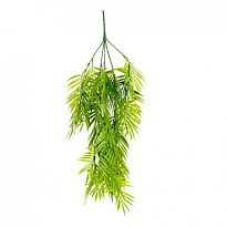 Зелень ветка искусственная пальма h80см зеленый