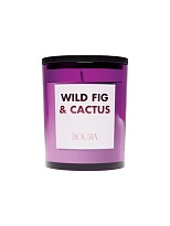 Свеча в стакане Roura 120г аромат Дикий инжир и Кактус