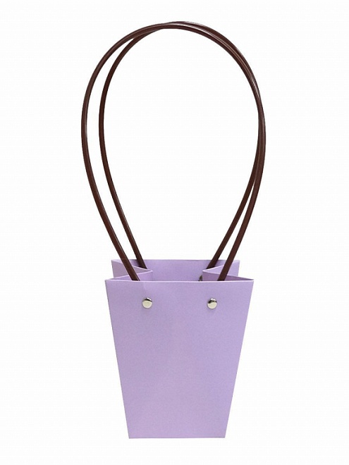 Пакет для цветов 9*13*15см сиреневый