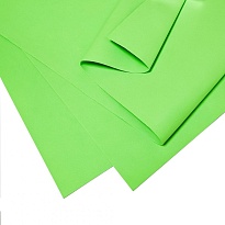 Фоамиран 60*70см 1мм зелёный лаймовый
