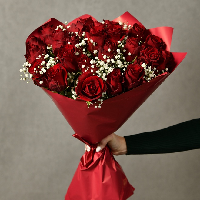 Букет из роз "Классика"