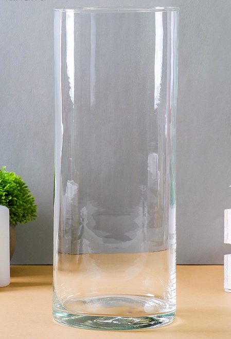 Ваза из стекла Иберетта-3 d12*h30см 2,78л цилиндр 