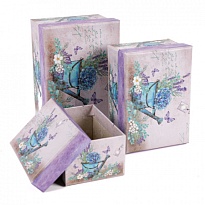 Коробка квадрат 11*8*5,7см Милые Букеты