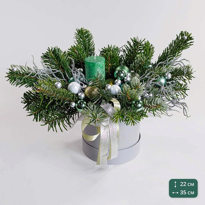 Композиция новогодняя "Сияние"