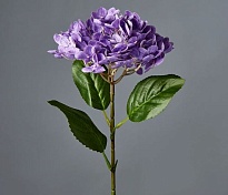 Гортензия искусственная 1 голова h65см сиреневый