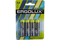 Батарейка Ergolux LR06 Alkaline Bl-4 1.5B