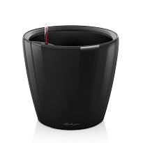 Кашпо Lechuza Классико LS 28, автополив, черный d28 h26см