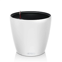 Кашпо Lechuza Классико Колор 28LS, автополив, белый d28 h26см 