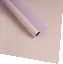 Пленка матовая 60*60см двухсторонняя Нужна и точка 20 листов светло-розовый/сиреневый