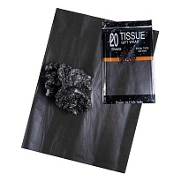 Тишью фольгированная 50*70см, 20л, черный