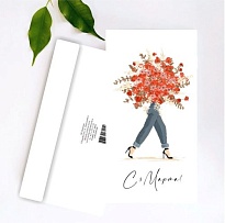 Конверт для денег 8 Марта 