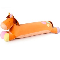 Мягкая игрушка-подушка KULT Лошадка Тося h76см рыжий