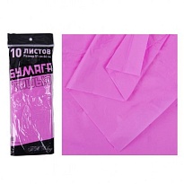 Тишью 50*66см 10л розовый яркий